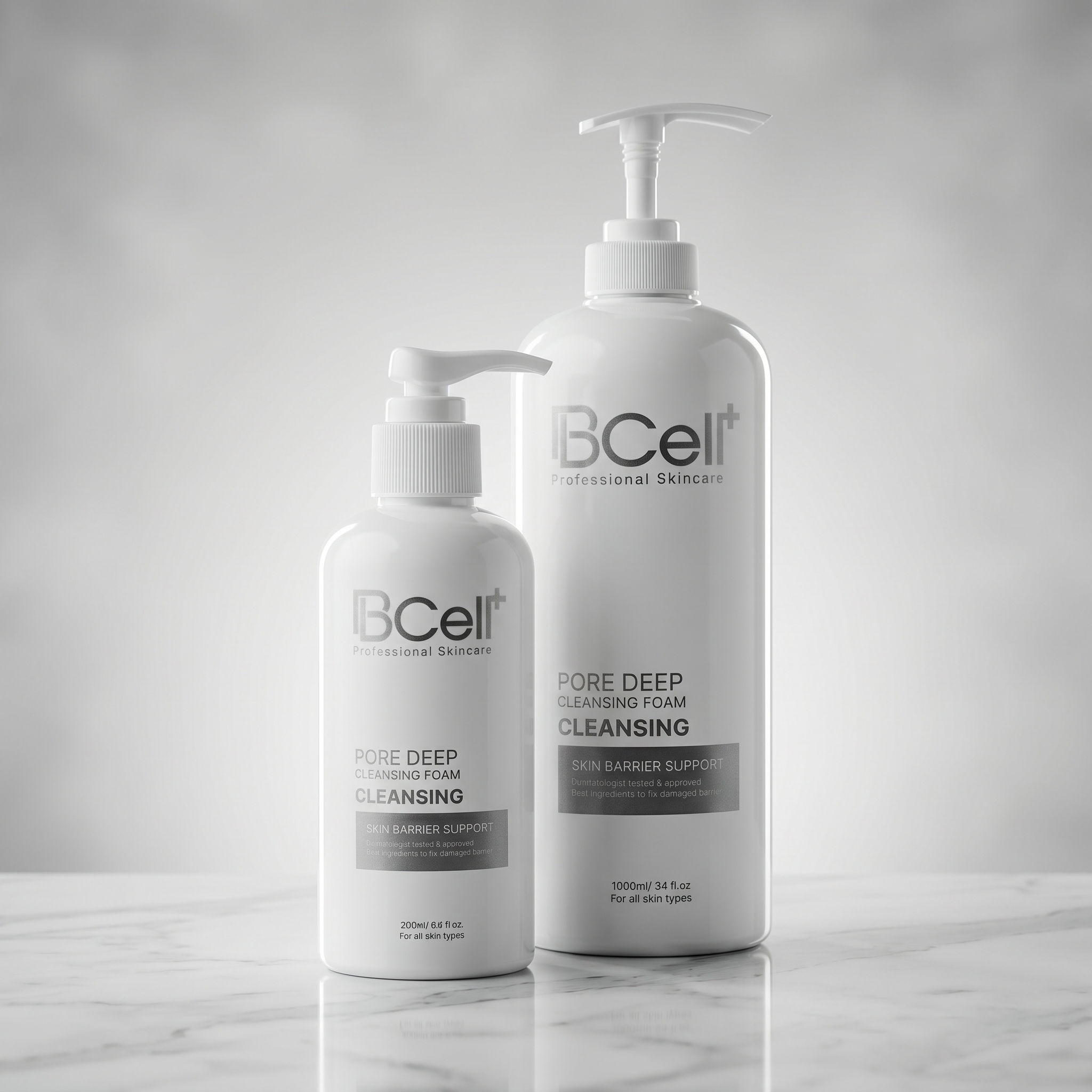 BCELL+ 포어 딥 클렌징 폼 (BCELL+ Pore Deep Cleansing Foam)